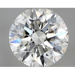 Diament szlif okrągły, 0.53ct, SI2, H, GIA 6512992641